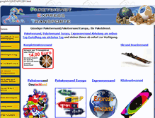 Tablet Screenshot of pet-transporte.de